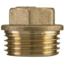 3/4' Inch Fil Vis Tuyaux En Laiton Mâle Hexagonal De Capuchon De Protection