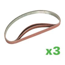 Evolution - Banda de lija, grano 120, 9x457mm, pack 3u evo 677563