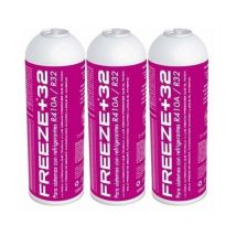 Reporshop - 3 bottiglie di refrigerante a gas ecologico organico +32 350gr sostituto R32, R410A