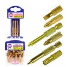 Embout de vissage titanium désignation 3 emboutstype ph 3longueur 25 mm