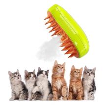 3 En 1 Cat Steamy Brush,3 En 1 Peigne De Massage En Spray Pour Chats,Brosse Vapeur Chat,Cat Steamy Brosse,Brosse a Vapeur Pour Chat,pour
