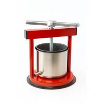 Palumbo - Presse mit 3 Hebeln aus Stahl zum Auspressen von Trauben, Obst und natürlichen Säften - Liter: 3 liter - Litri: 5 litri