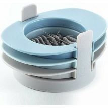 moon3 in 1 Egg Cutter, Egg Separator, Egg Separator, Egg Cutter, with Stainless Steel Wire Cutting Line, Durable, Kitchen Tool for Cooked Eggs,