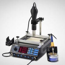 3-in-1-Heißluftpistole 1270 w Lötkolben Vorheizstation BGA-Rework-Station