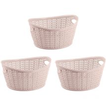 Kit 3 paniers ovales 1,5 litres 7house
