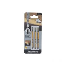 3 lames rectifiA es pour bois Piranha en u X21023 coupe grossiA re <60 mm B&D