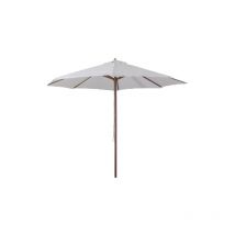 3 Meter Holzschirm Ecrù