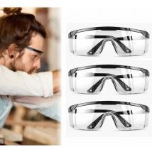 Gafas de seguridad antivaho, anti-UV y resistentes a rayones, adecuadas para lugares de trabajo, construcción, bricolaje, laboratorio, soldadura,