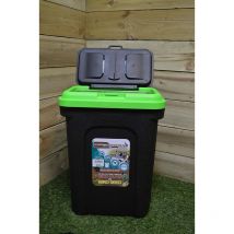 Samuel Alexander - 3 Pack 30 Litre Plastic Cat / Dog / Pet or Bird Food Storage Tub / Container