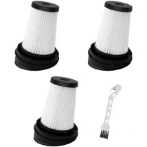 3 Packungen FilterzubehöR für VCH9832 VCH9629 VCH9630 VCH9631 VCH9632 Staubsauger Ersatzfilter