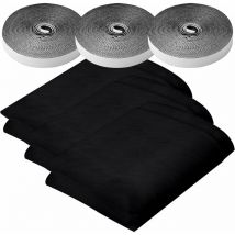 3 Paquets Moustiquaires pour Fenêtre, Fenêtre Moustiquaire Filet Bricolage, Moustiquaire en maille filet, Fenêtre Filet Tissu Anti-moustique Avec