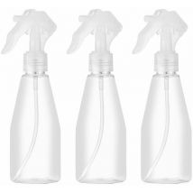 Mowze - 3 Pcs 200 Ml Petit Flacon Pulvérisateur En Plastique Transparent Mini Atomiseur - Pour Pulvérisateur D'Eau / Pulvérisateur De Plantes