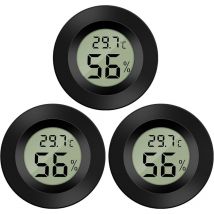 Mini Digital LCD Thermomètre Hygromètre Température Humidité -5070°C 10%99% RH Thermomètre Portable Thermo Hygromètre Indicateur pour Bureau Cuisine