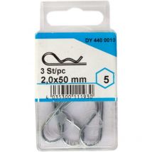 Coppiglie zinc.molla MM.2X50 blist.