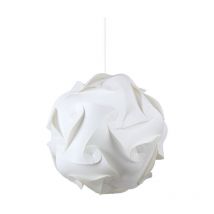 Lampada a Sospensione Paralume diy Interna Lampadario da Soffitto Paralume Rotondo Plafoniera Paralume Ø20CM