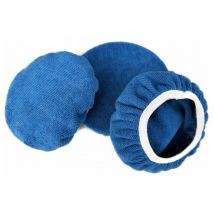 3 pièces(9-10pouces) Bonnets de Polissage en Microfibre, Car Polisseuse Pad Bonnet Buffing Pad de Bonnets de Polissage Polissage polir Bonnets