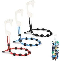 Csparkv - 3 Pièces Cintre Chaussettes Laver Robuste Pince Chaussettes trieur Chaussettes Organiseurs Lavage Chaussettes Sécher Et Ranger des Paires