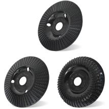 3 Pièces Disque Bois Meuleuse En Bois En Carbure De Tungstène 125mm Ensemble De Disques Disques De Meulage Pour Façonner Meuler Couper Et Sculpture 