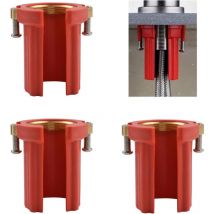 3 Pièces Fixation D'écrou de Robinet, Outils pour Robinet, Diamètre Extérieur 32mm pour Cuisine elt Bain