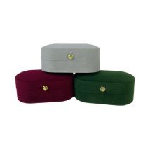 3 pièces Portable Double anneaux boîte affichage bijoux cadeau titulaire mariage bague boîte étui