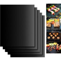 3 pièces tapis de barbecue tapis de grille de barbecue barbecue téflon tapis de barbecue antiadhésif en plein air barbecue fournitures ensemble