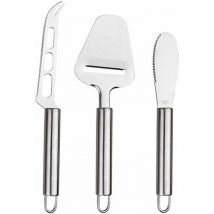 3 Piezas Ensemble de Couteaux à Fromage, Couteaux à Fromage, Couteaux à Beurre, Convient pour Couper le Fromage et Couper en Petits Morceaux(3 Types)