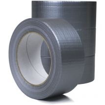 3 Rollen 48 mm x 50 m Panzertape Gewebeband Klebeband Steinband Tape Grau