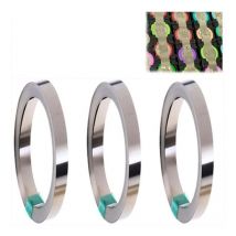 Shining House - 3 Rouleaux Bande De Nickel: Pur Nickel Bande, 0.18mm10M Soudure par Point Bande Nickel Pur Résistance à la Corrosion Soudeuse par