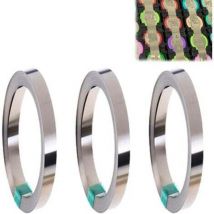 Tigrezy - 3 Rouleaux Bande De Nickel: Pur Nickel Bande, 0.18mm10M Soudure par Point Bande Nickel Pur Résistance à la Corrosion Soudeuse par Point
