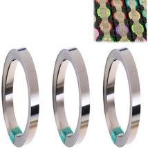 Debuns - 3 Rouleaux Bande De Nickel: Pur Nickel Bande, 0.18mm10M Soudure par Point Bande Nickel Pur Résistance à la Corrosion Soudeuse par Point