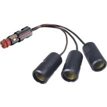 Drillingskupplung 3 x 5 a Portata massima corrente=15 a Distributori 12 v, 24 v - Procar