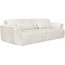 Sweeek - 3-Sitzer Sofa Bouclé-Bezug