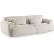 3-sitzer-sofa Mit Cordbezug, Cord, Greige - Sweeek