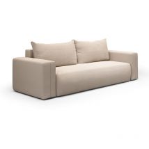 3-Sitzer-Sofa mit Bettkasten Bliss Beige