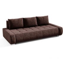 3-Sitzer-Sofa mit Bettkasten Jonas Braun