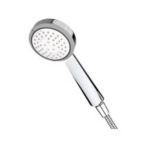 Delvac - 3-Strahl-Handbrause Vaneda T-Eco 105mm, Wasserspareinsatz, Sparbrause, Chrom