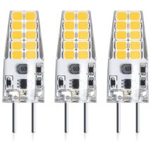 3 Stück 3 w 12 v G6,35 LED-Leuchtmittel, T3/T4/T5-Sockel, G6,35/GY6,35-Sockel, warmweiß 3000 k, Ersatz von 30 w Halogenlampen für