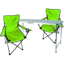 3-teiliges Campingmöbel Set lime-MMC330872+2xMPO2470