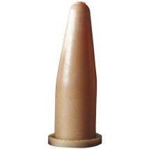 Tetiblue - 3 tétines pour socle caoutchouc naturel sable 46X120 mm