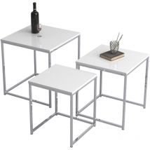 3-tlg Beistelltisch Couchtisch Sofatisch