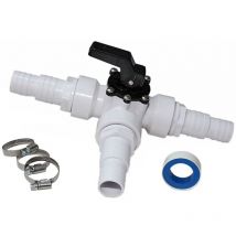 3-Wege Solarschieber 1 1/2' ig Bypass Adapter Set