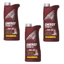 3 x 1 l Mannol Energy olio combi ll sae 5 W30