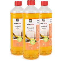 3 x 1 l Microactiv Orangenöl Reiniger Konzentrat