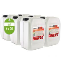 6x 20 L FLAMBIOL Bioethanol 100% Hochrein