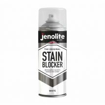 1 x 400ml Aerosol Jenolite Stain Blocker - White - Damp Seal Paint - Immediately Blocks Stains for Good