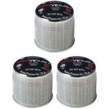 Providus - 3 x bomboletta cartuccia cartucce a gas 190 gr con sistema sicurezza a membrana