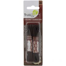 3 x lacets de corde marron cm 90 2 paires