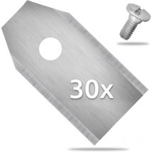 Keyoung - 30 Lames de rechange pour Husqvarna Automower robot tondeuse 0,6 mm