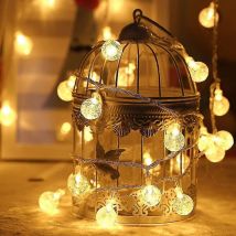 30 led Lichterkette Mit Timer Batteriebetrieben, 3m Ip65-wasserdicht Kabel, Inkl. Fernbedienung , Warmwei