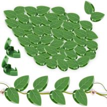 Lifcausal - Lot de 30 clips de fixation muraux pour plantes grimpantes, crochet auto-adhésif, traction de vigne, support invisible, simulation de